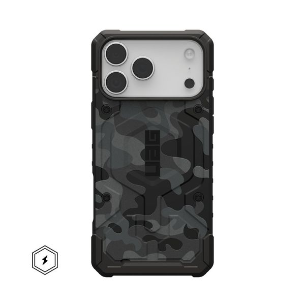 Чехол Uag Pathfinder SE Case для iPhone 17 Pro Max, Темный камуфляж | Midnight Camo