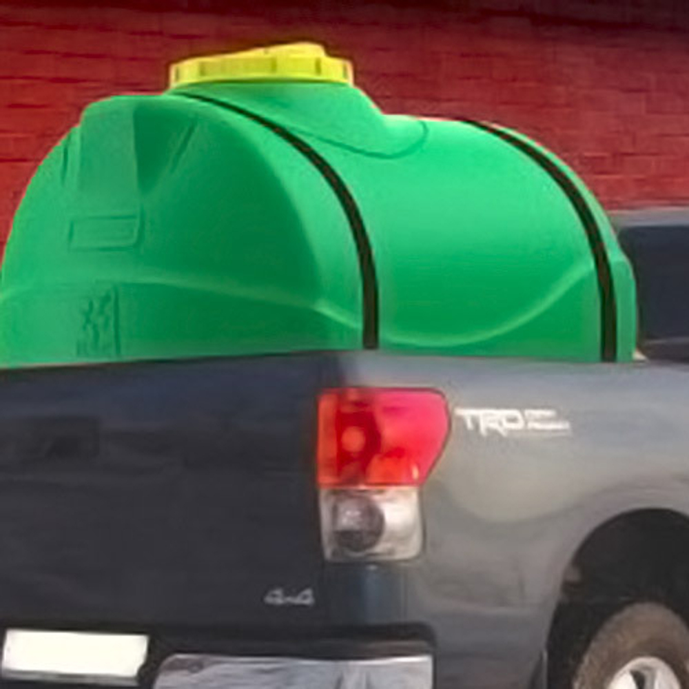 Емкость Пласт Инжиниринг цилиндрическая 1000 л. горизонтальный (1460x970x1250см;зеленый) - арт.560107