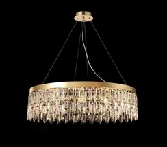 F6-ф800*H220(1200) H GOLD (1) Люстра (NW)