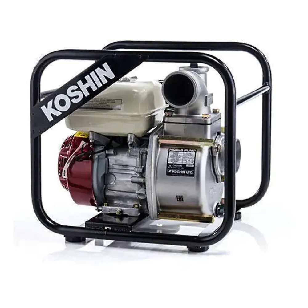 Koshin STH-80 X мотопомпа бензиновая 4 л.с, 900 л/мин, диаметр 80 мм, STH-80X