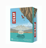 Clif Bar — Протеиновые батончики с мятным  шоколадом и кофеином — Сделано из органического овса — 10 г белка — Не содержит ГМО — На растительной основе — Энергетические батончики