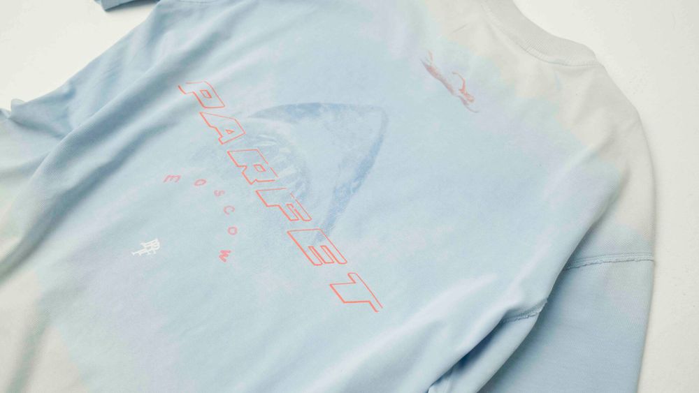 Футболка Parfet Ocean голубая