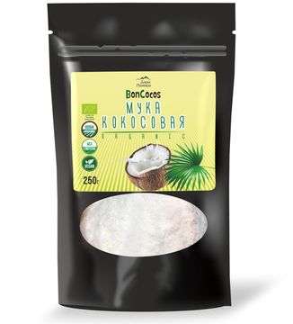 Мука кокосовая BONCOCOS, органика,  Шри-Ланка, 250г.