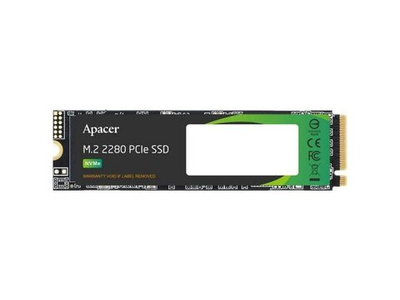 SSD накопитель Apacer AS2280 512ГБ, M.2 2280, PCIe 3.0 x4, NVMe [AP512GAS2280P4X-1]