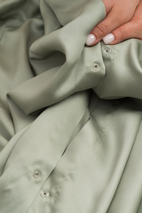 Пододеяльник 220х240 German Grass Olive Brilliant зеленый