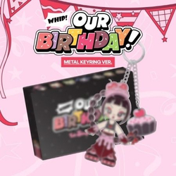 (ПРЕДЗАКАЗ) Альбом OURBIRTHDAY - OUR BIRTHDAY 1st Single Album METAL KEYRING Version