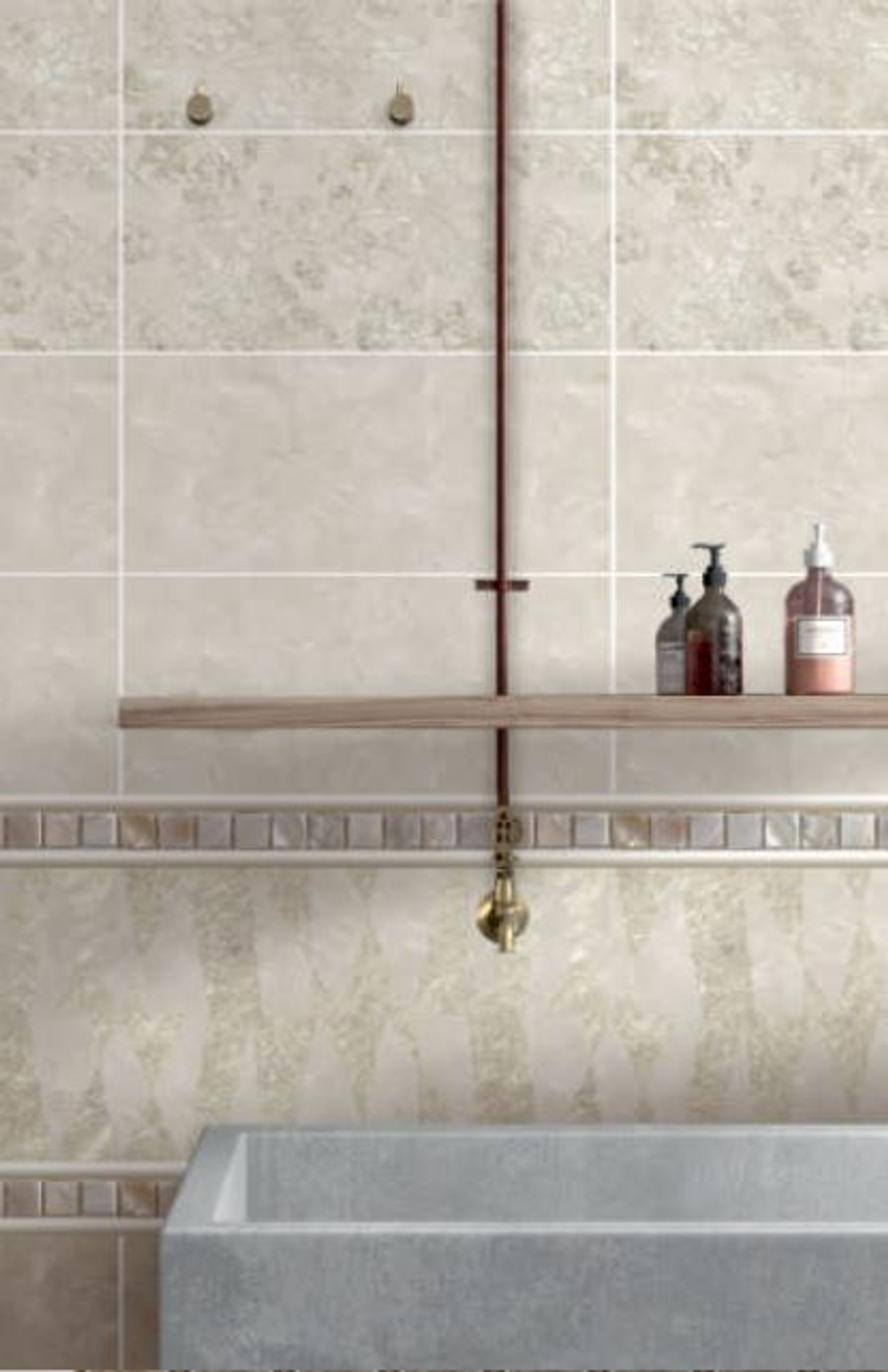 Панель ПВХ фотопечать Мокко 1 2700х250мм