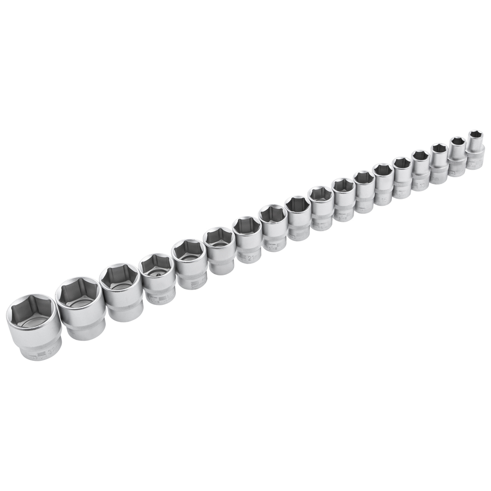 Набор инструментов, 1/4", 1/2", Cr-V, S2, усиленный кейс, 119 предметов Stels