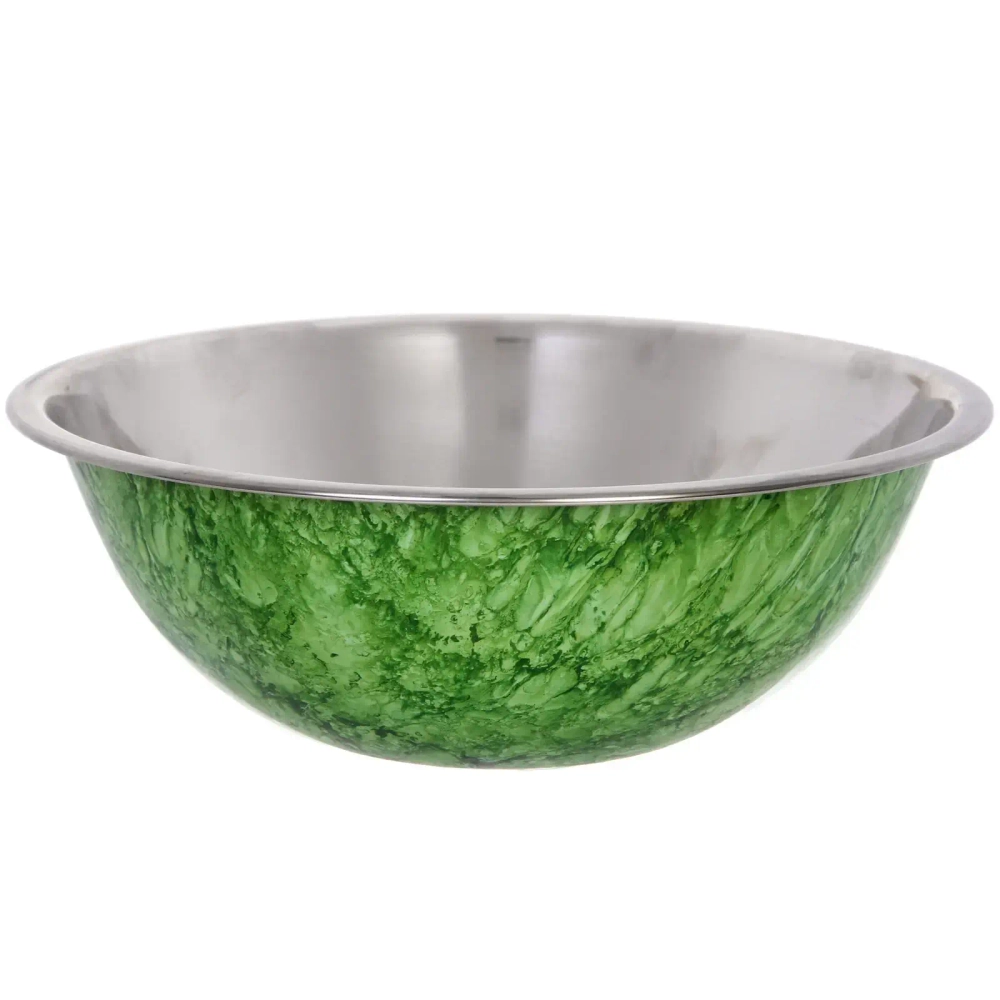 Миска из нержавеющей стали 3л 28см цветное покрытие «гранит»