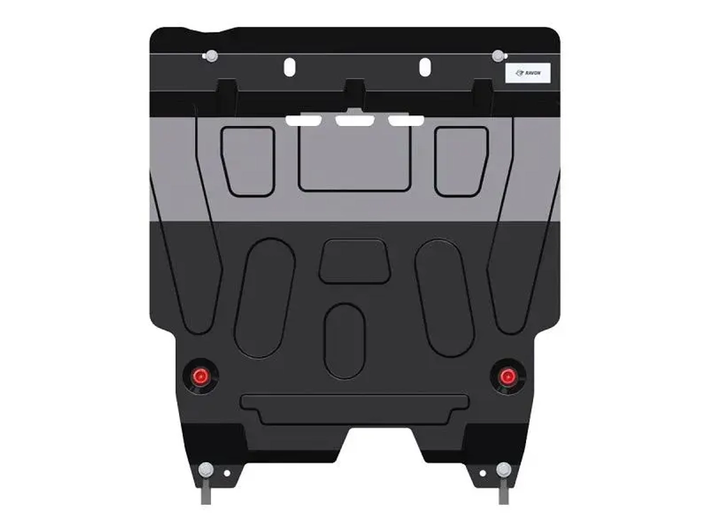 Защита картера и КПП Sheriff для Daewoo Gentra II (KLAS) 2013-2015 арт.06.2461 V2