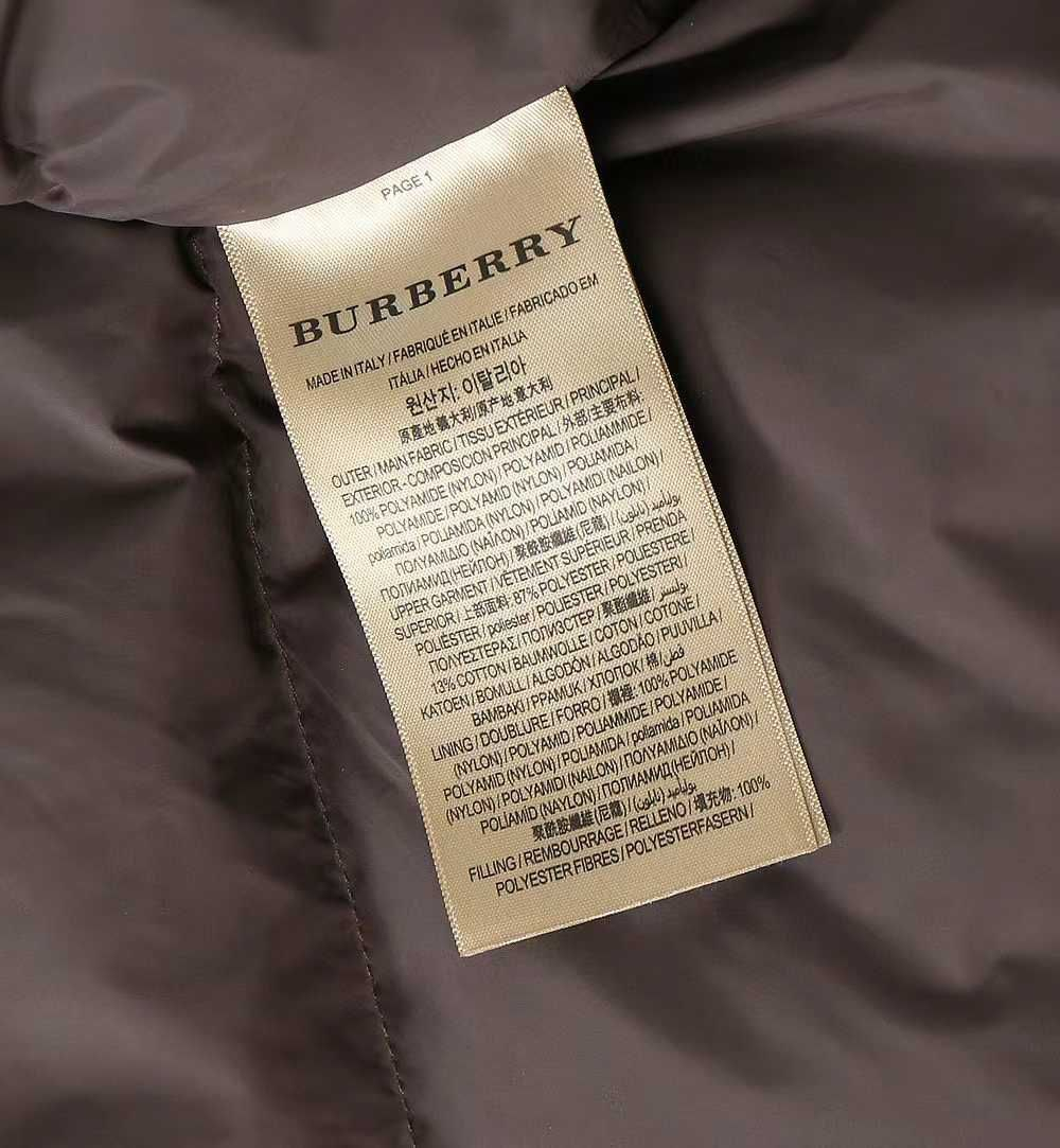 Пуховик Burberry