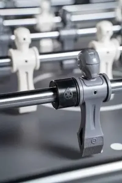 Игровой стол - футбол «Nine Star Iron Men ITSF Grey» (144х75,5х90)