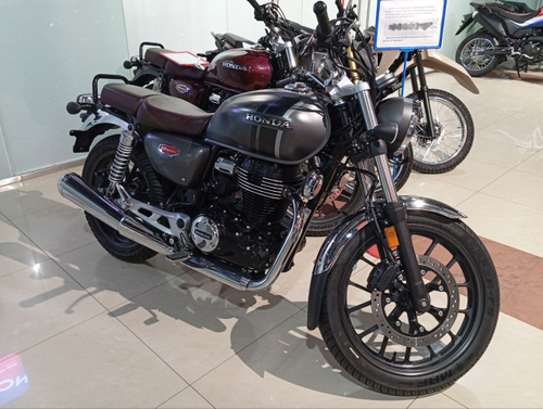 Мотоцикл Honda CB350 H’ness DLX PRO CHROME серый