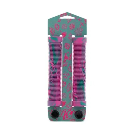 Грипсы Комета Альфа Бирюзово-розовые