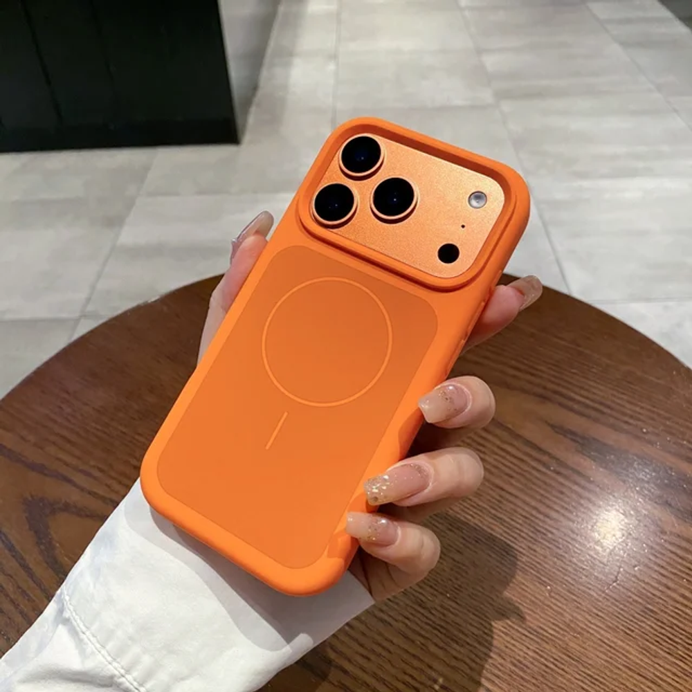 Силиконовые чехлы с MagSafe для iPhone 17 Pro Max