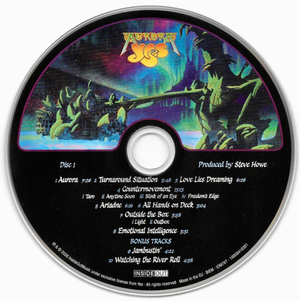 Yes / Aurora (Deluxe Edition)(Coloured Vinyl)(2LP+2CD+Blu-ray Audio)