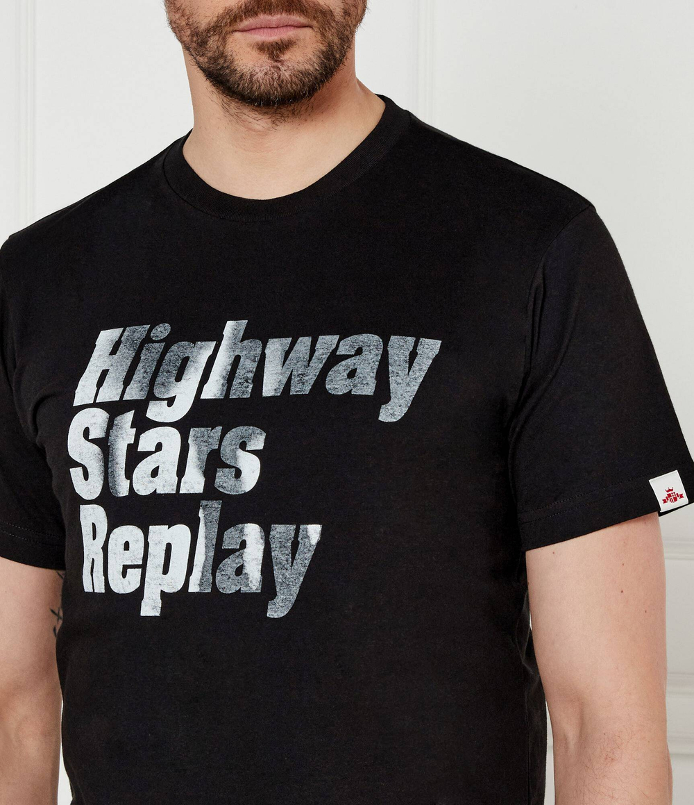 Футболка Replay - черный(M3035 .000.2660)