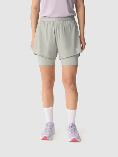 Шорты женские 2в1 GRI Лето серые