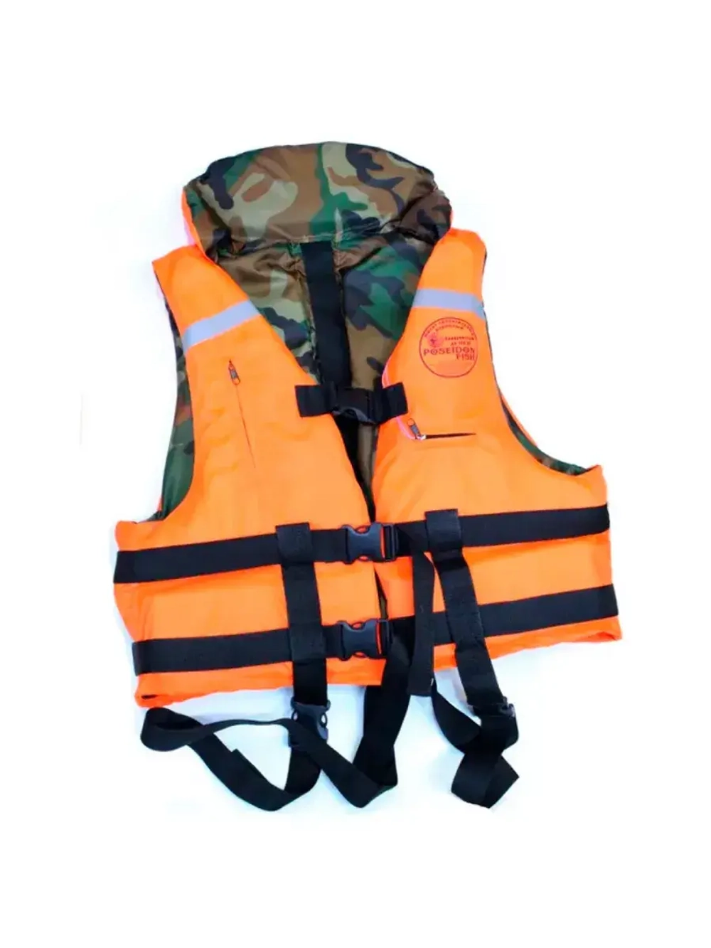 Жилет спасательный двухсторонний, до 80 кг (POS-80)