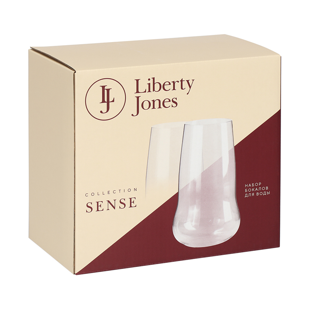 Набор бокалов для воды Sense, 590 мл, 2 шт.