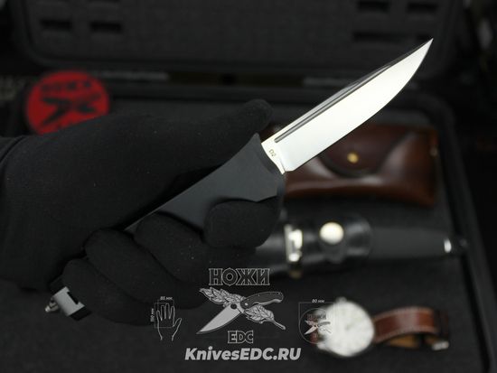 Нож фронтальный Steelclaw Аргон-04-1 - рукоять алюvиний, клинок D2