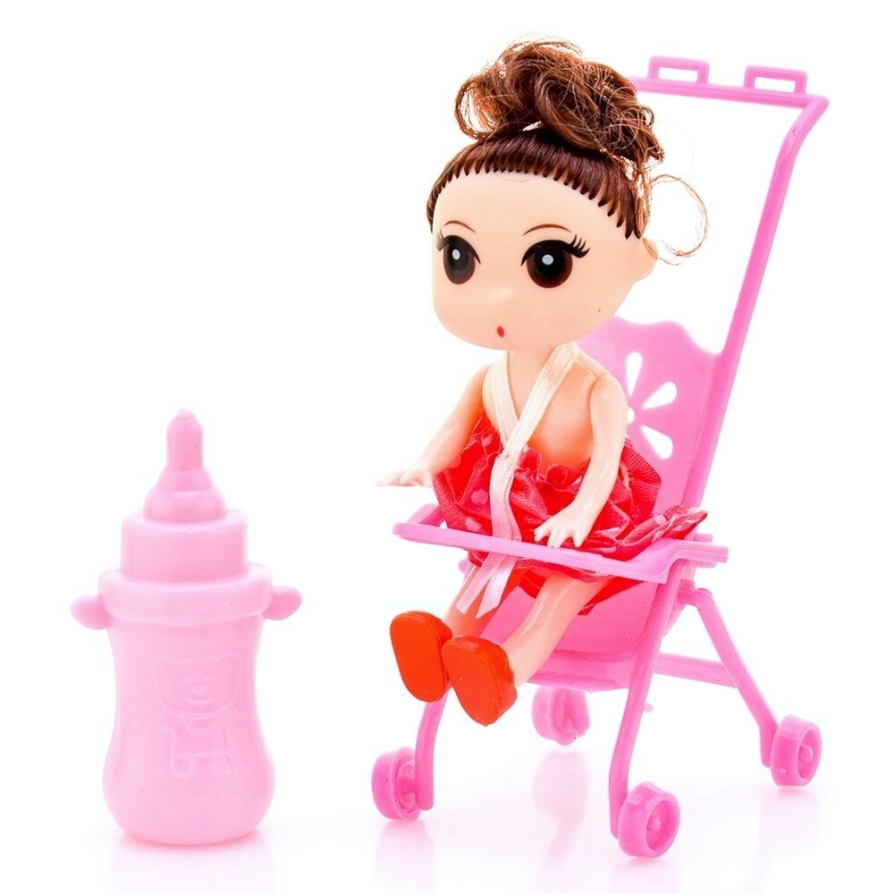 Кукла тип Модель-мини с аксесс. 16см, пакет SD034