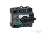 Schneider Electric Interpact INS/INV Выключатель-разъединитель 3P 40А рукоятка спереди