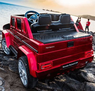 Электромобиль детский "Mercedes-Benz  G650",12V, красный