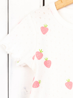 Пижама с шортиками Клубнички