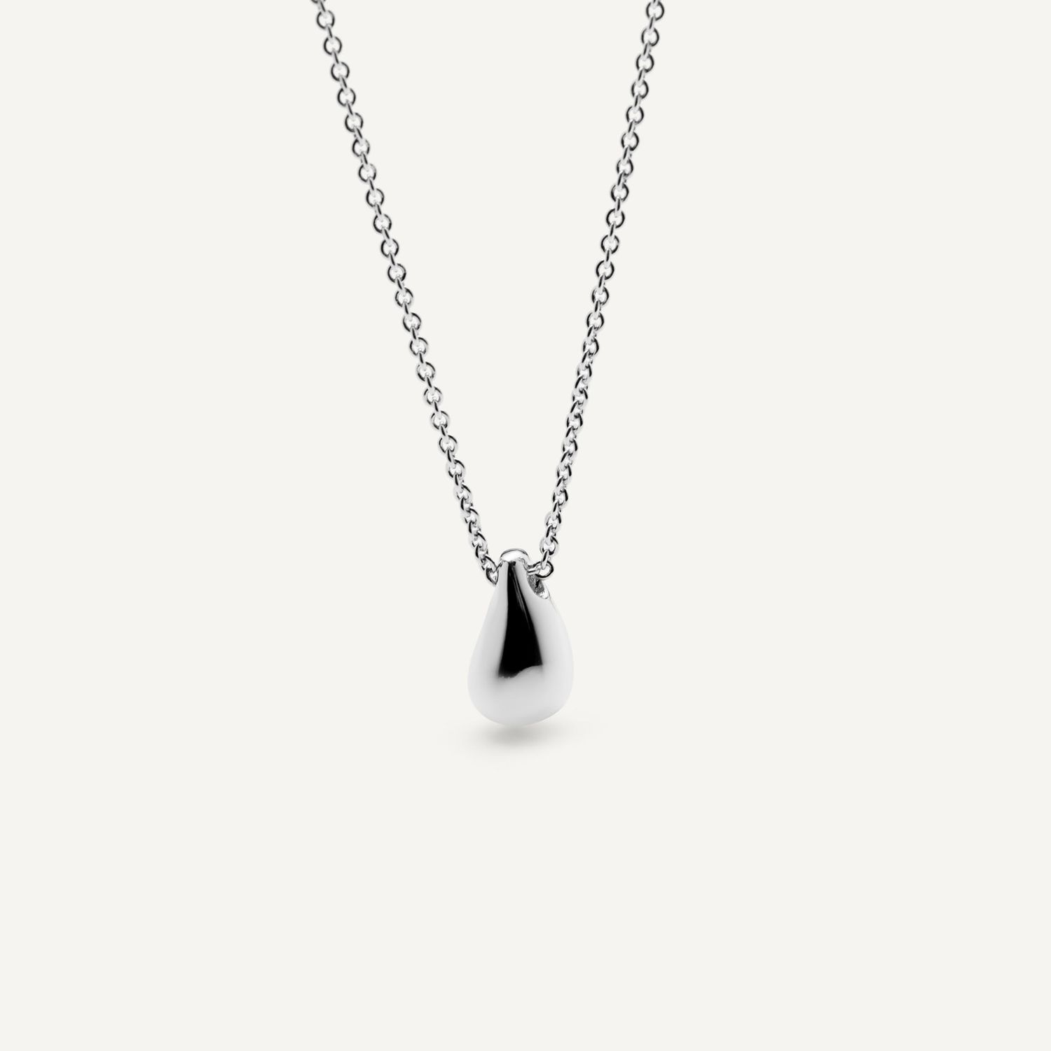 Колье Pure Drop Necklace - Silver