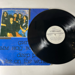 Винтажная виниловая пластинка LP Дип Перпл, Deep Purple, Дым Над Водой, Smoke On The Water (СССР 1990) Архив Популярной Музыки Пластинка 8