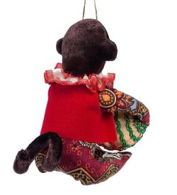 РусКукла RK-738/4 Кукла подвесная «Обезьяна с мячиком»