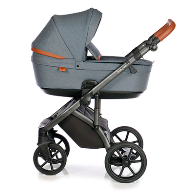 Детская коляска Roan Bloom 2 в 1 New 2020 (Синий) Blue Dots