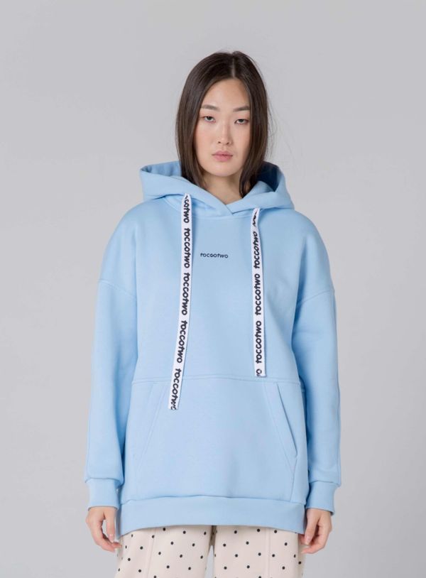 Худи Женский Голубой - фото 4