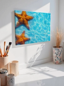Картина на стену 40 X 50 Морские звезды