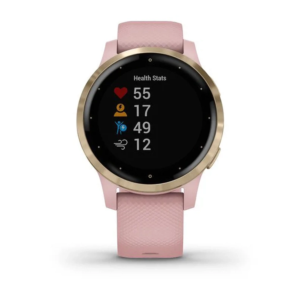 Часы для фитнеса Garmin vivoactive 4s, розовые, 010-02172-33