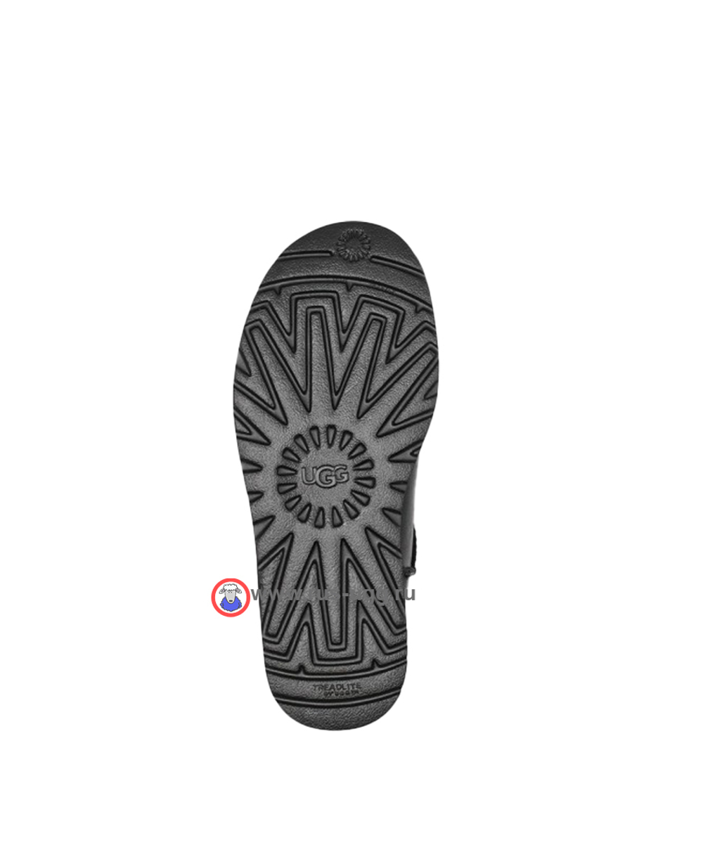ULTRA MINI PLATFORM LEATHER Black