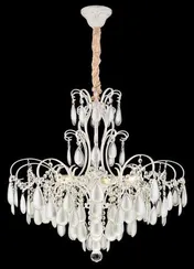 5087/5 WH+SIL (1) Люстра Veneto Luce