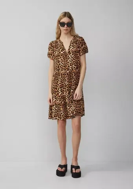 Платье из вискозы с принтом s.Oliver