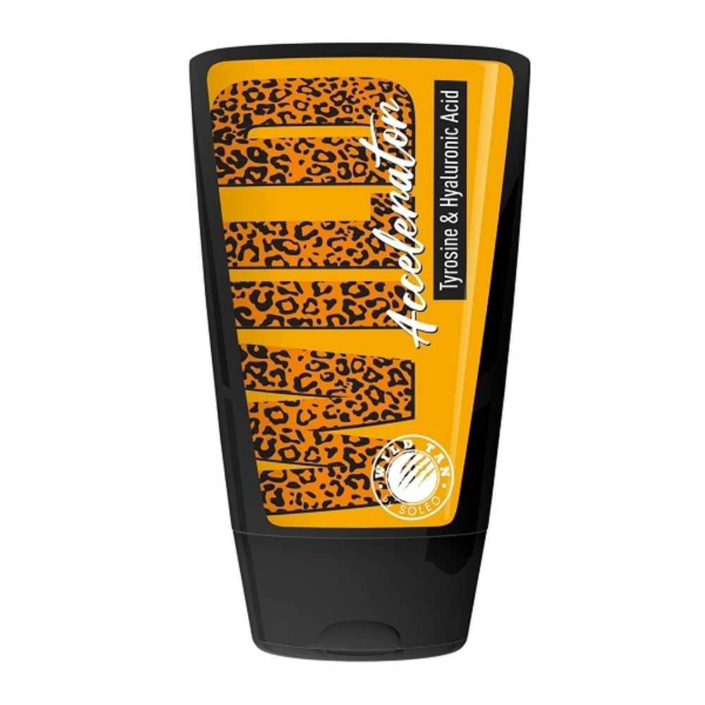 Крем-ускоритель для загара с Гиалуроновой кислотой Soleo Wild Tan Accelerator Tyrosine & Hyaluronic Acid 125мл