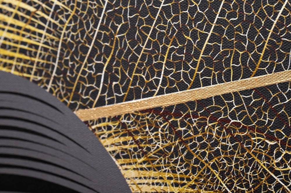 Картина Garda Decor 89VOR-GOLDEN LEAVES-4