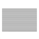 Сервировочная салфетка прямоугольная 26х41 см прозрачная Полоски