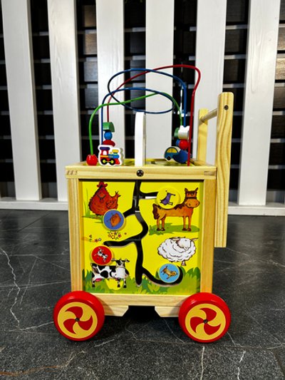 Передвижной куб развивающий модуль