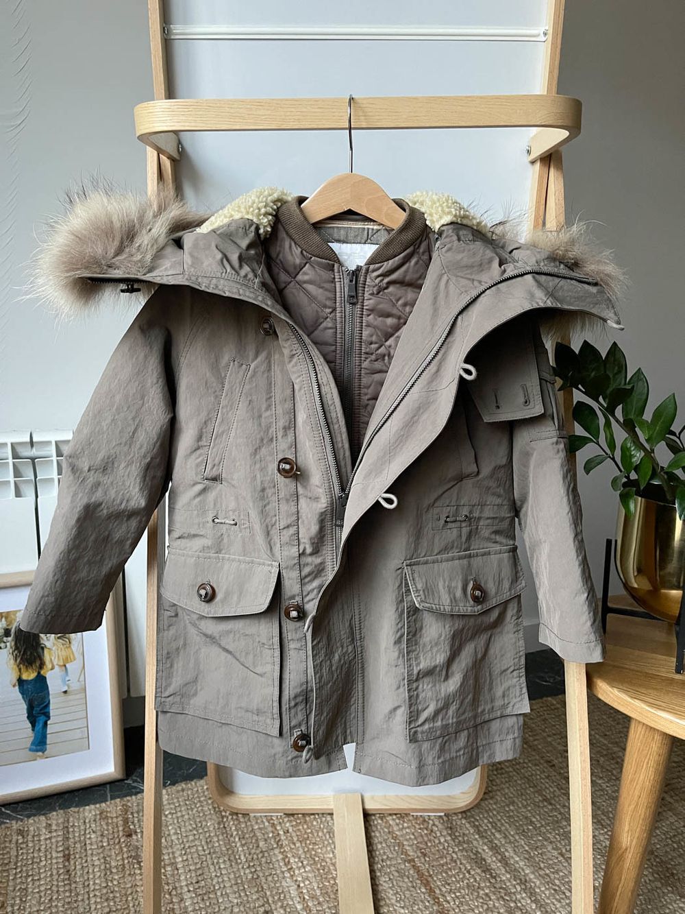 Парка Burberry 2 в 1