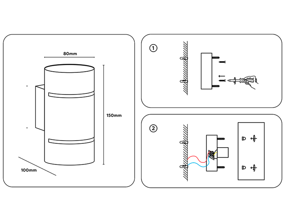 Ambrella Настенный светильник со сменной лампой Wall FW2473