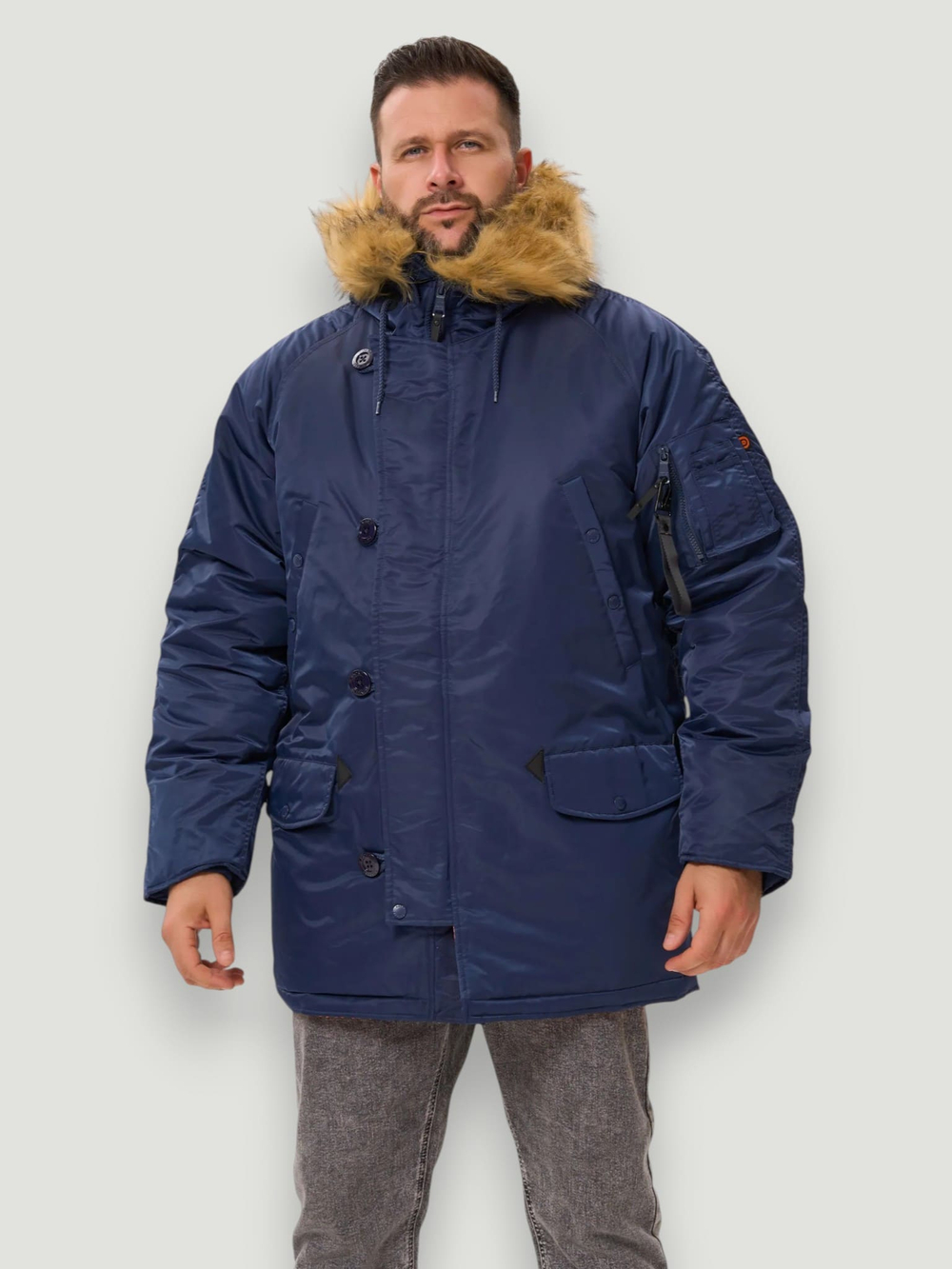 N-3B Husky Denali (синяя - r.blue/orange)