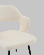 Стул Роккиана букле молочный