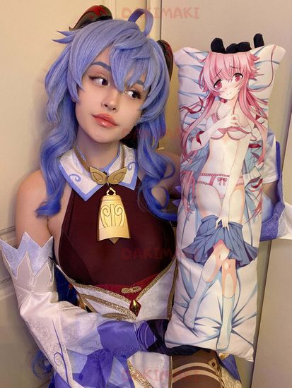 Мини дакимакура Юно Гасай из Дневник будущего арт. M0145, 60х20 см