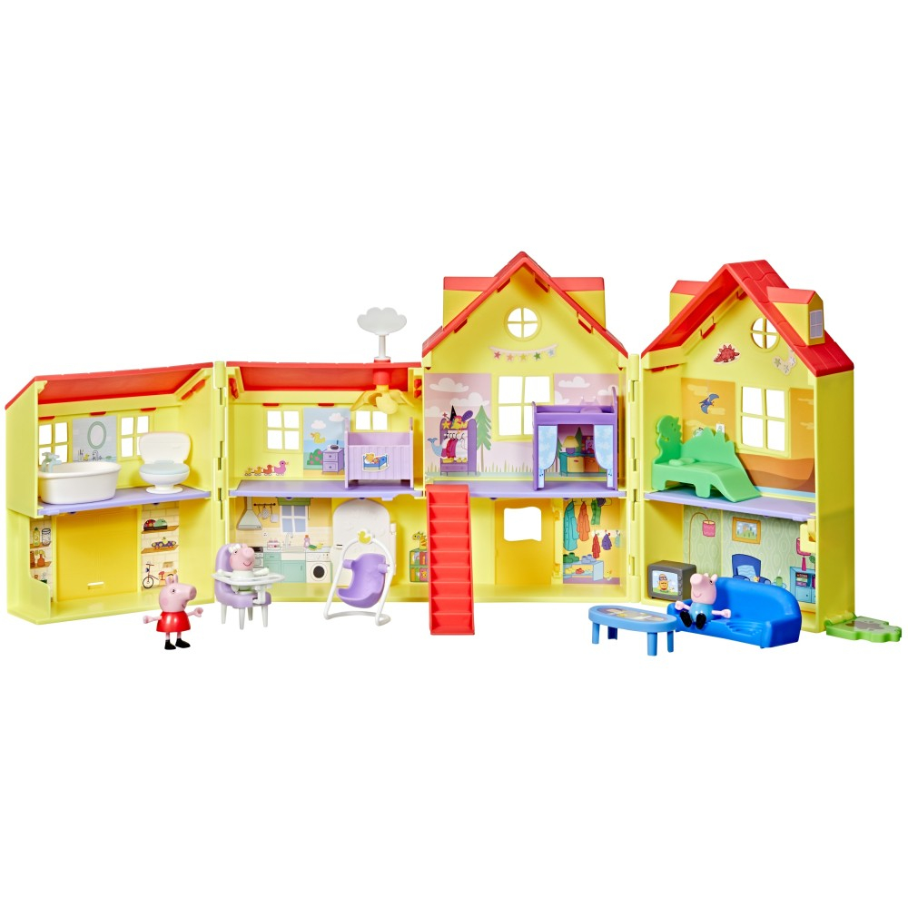 Hasbro Świnka Peppa - Большой семейный дом Пеппы + 3 фигурки G0508