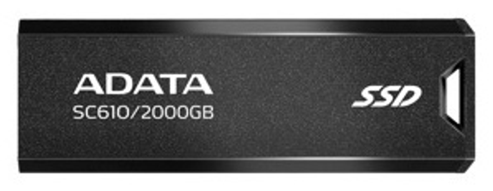 Внешний накопитель ADATA SC610-2000G-CBK/RD 2000 Гб